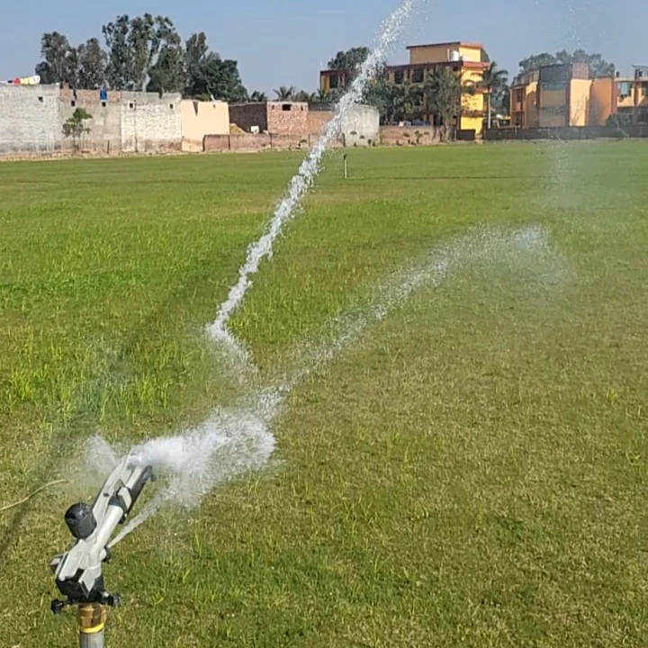 Automatic 1.25 Inch Rain Gun With 4 Leg Stand – 180 Ft Diameter Coverage | Heavy Duty Agriculture Irrigation Rain Gun thumbnail