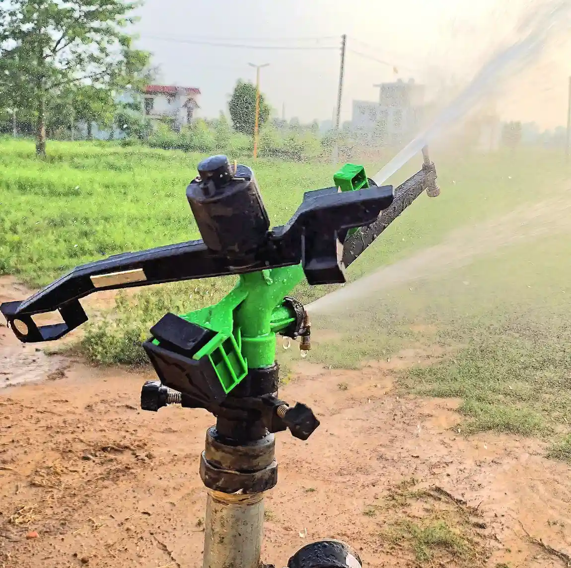 Premium Plastic 1.25 Inch Rain Gun | 180 Ft Diameter Coverage thumbnail